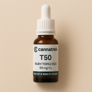 Cannatrek T50 Ruby Topaz THC oil